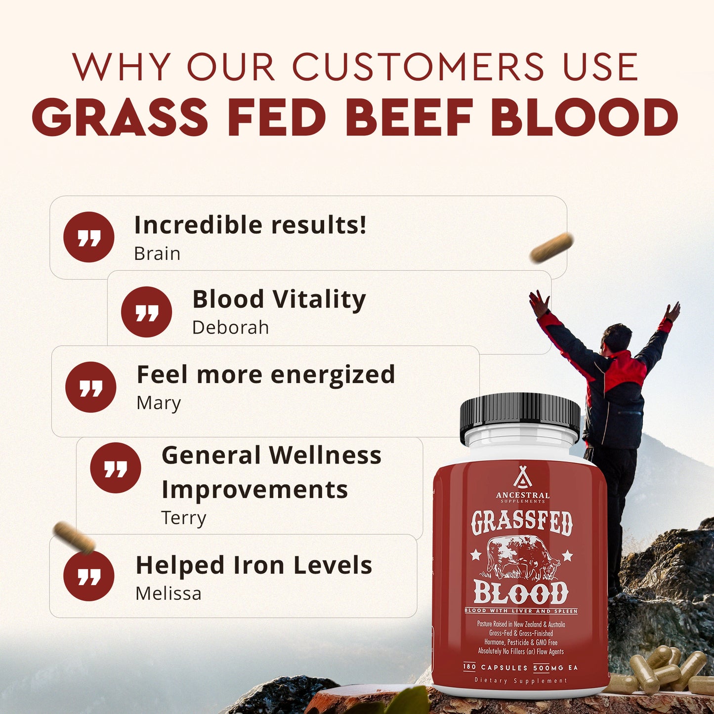Grass Fed Blood