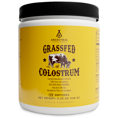 Grass Fed Beef Colostrum Jar