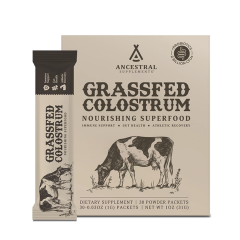 Grass Fed Beef Colostrum Stick Packs