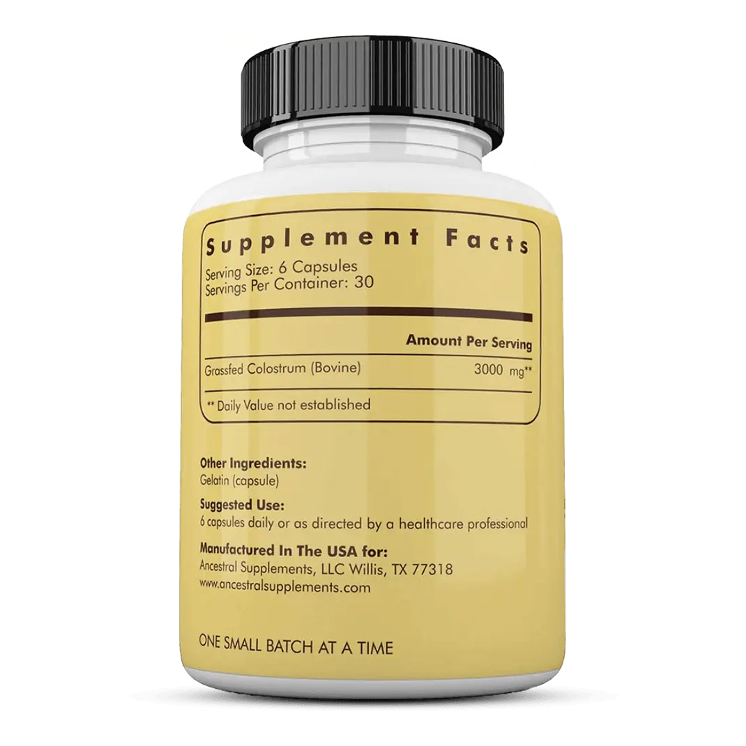 Grass Fed Beef Colostrum