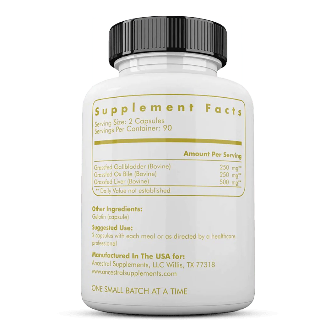 Grass Fed Beef Gallbladder