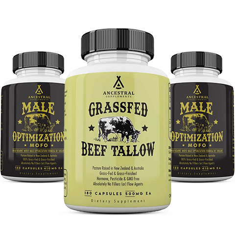 Male Vitality Stack (with FREE Tallow)