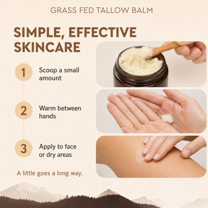 Grass Fed Beef Tallow Balm