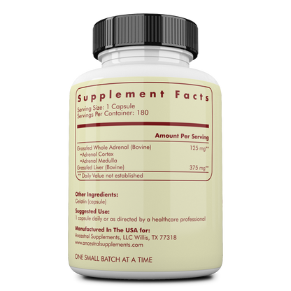 Grass Fed Beef Adrenal