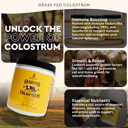 Grass Fed Beef Colostrum Jar