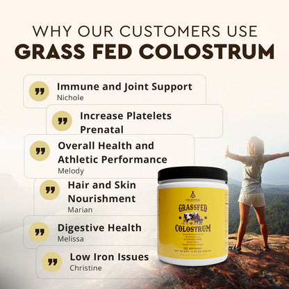 Grass Fed Beef Colostrum Jar