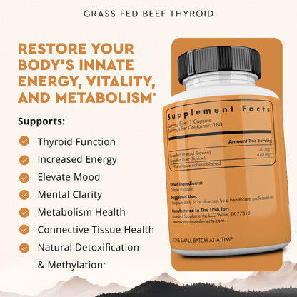 Grass Fed Beef Thyroid