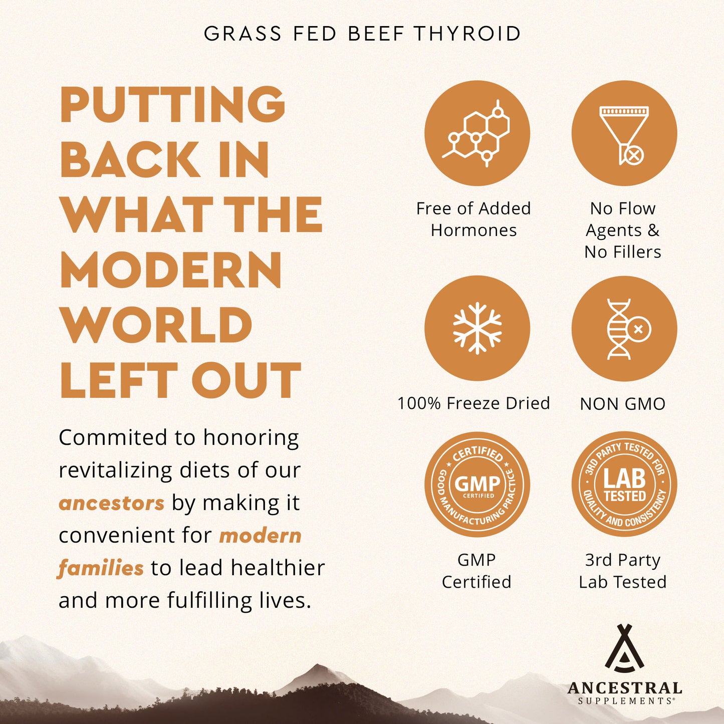 Grass Fed Beef Thyroid