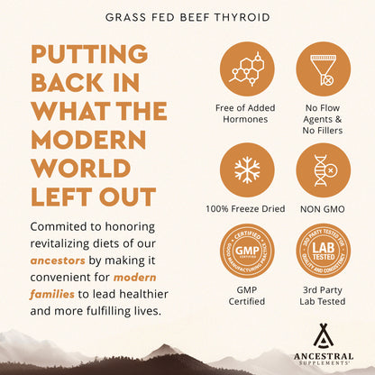 Grass Fed Beef Thyroid