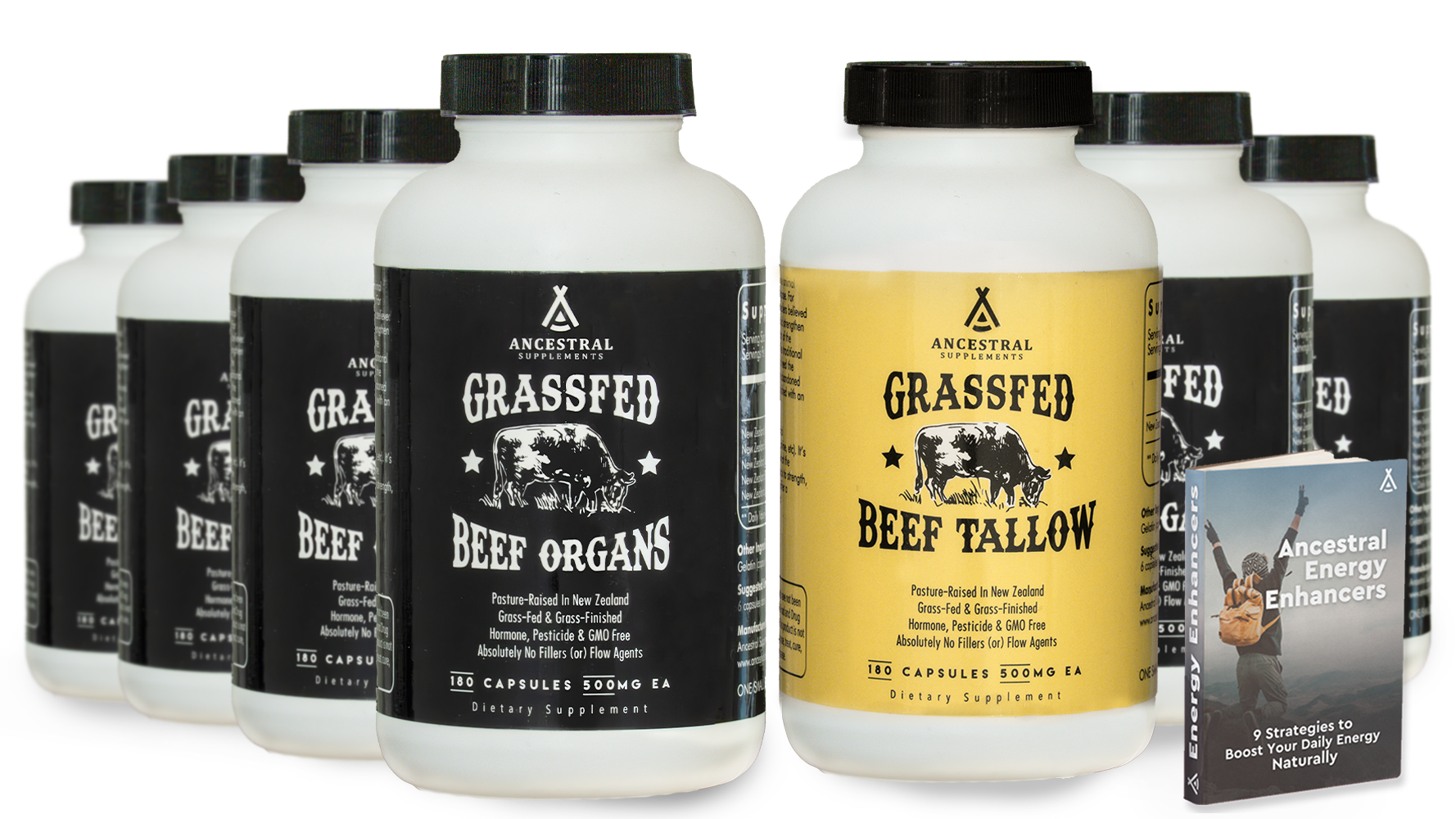 Grass Fed Beef Organs Supplement - Ancestral Supplements