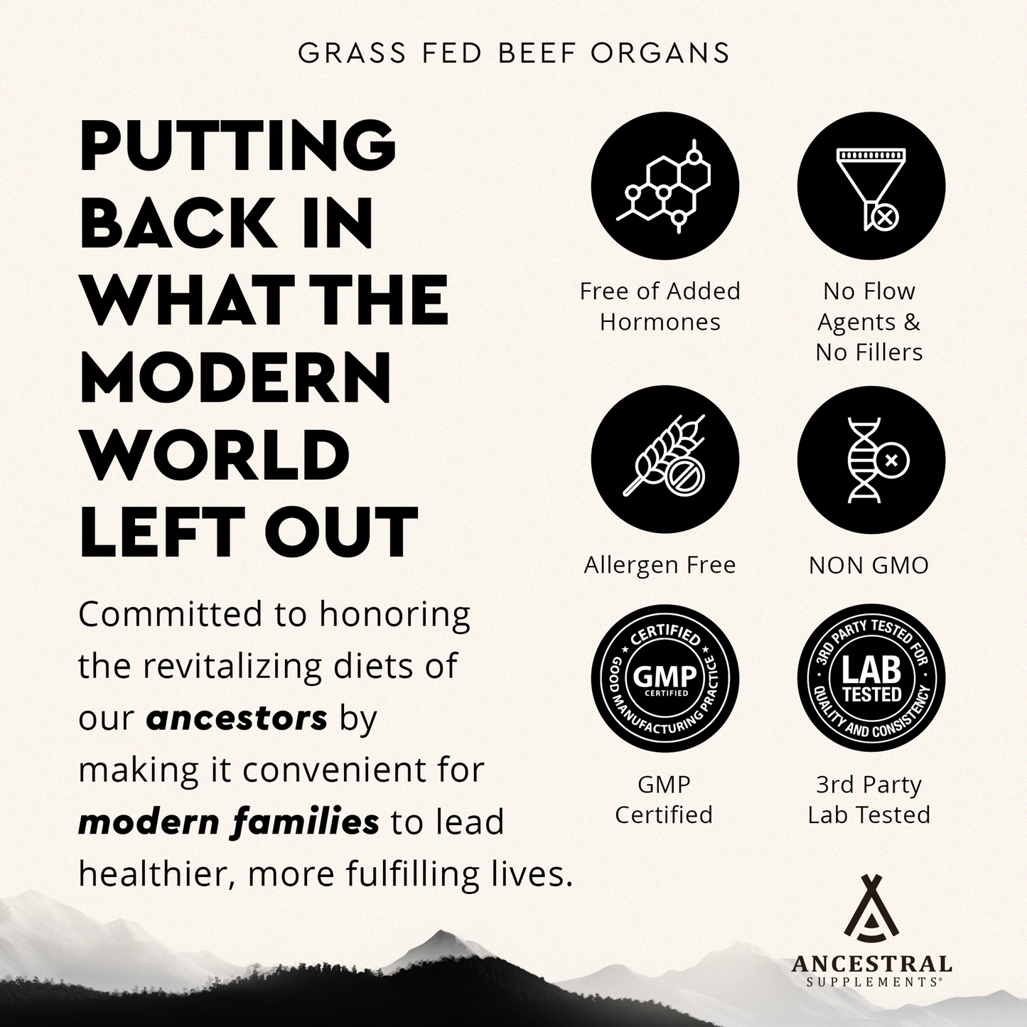 Grass Fed Beef Organs