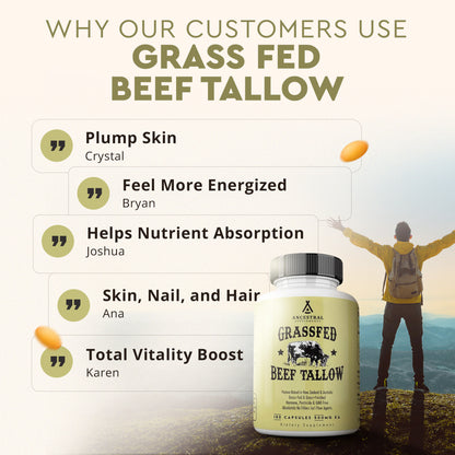 Grass Fed Beef Tallow