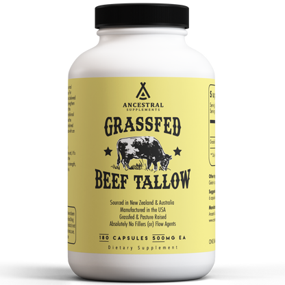 Grass Fed Beef Tallow