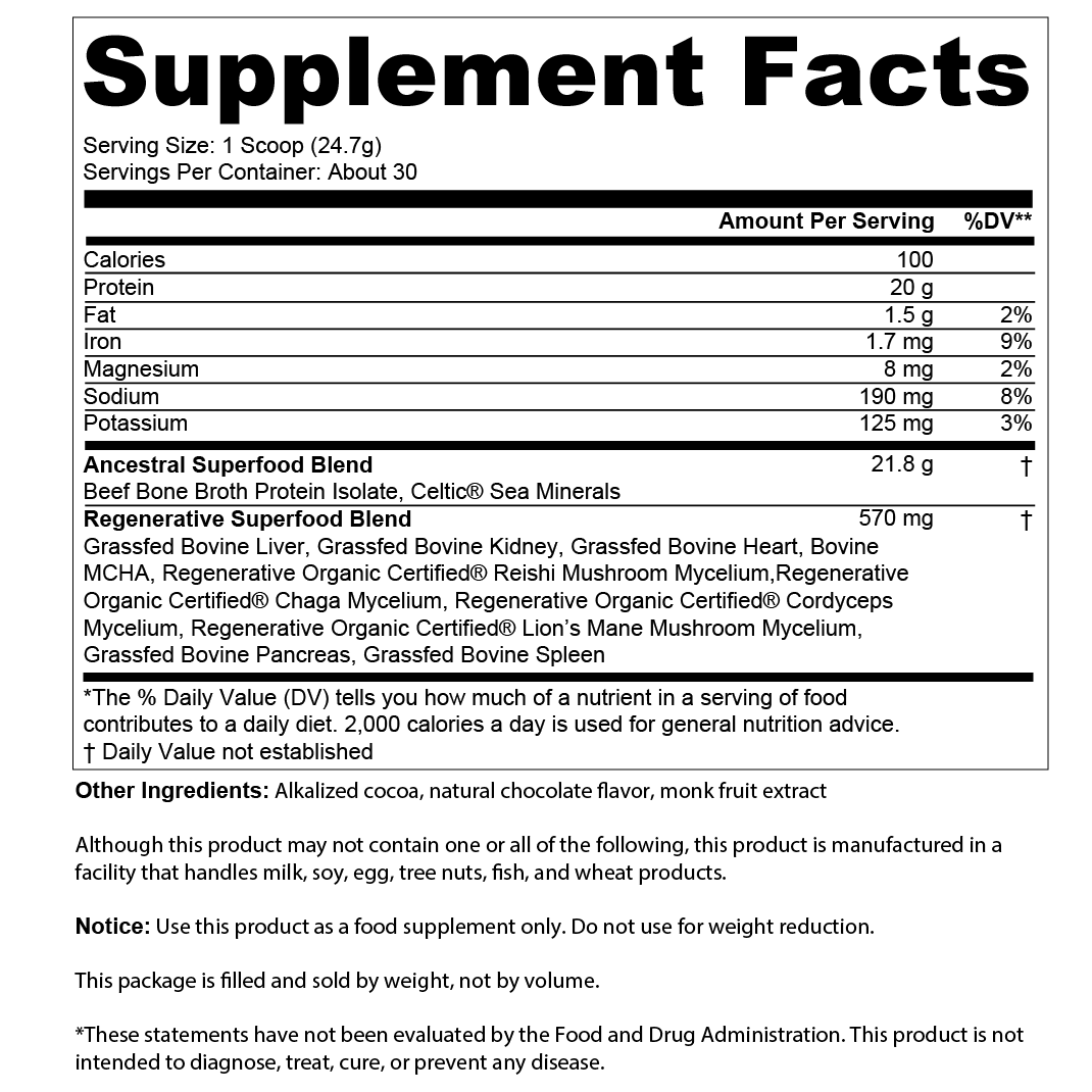 Ancestral Protein Powder