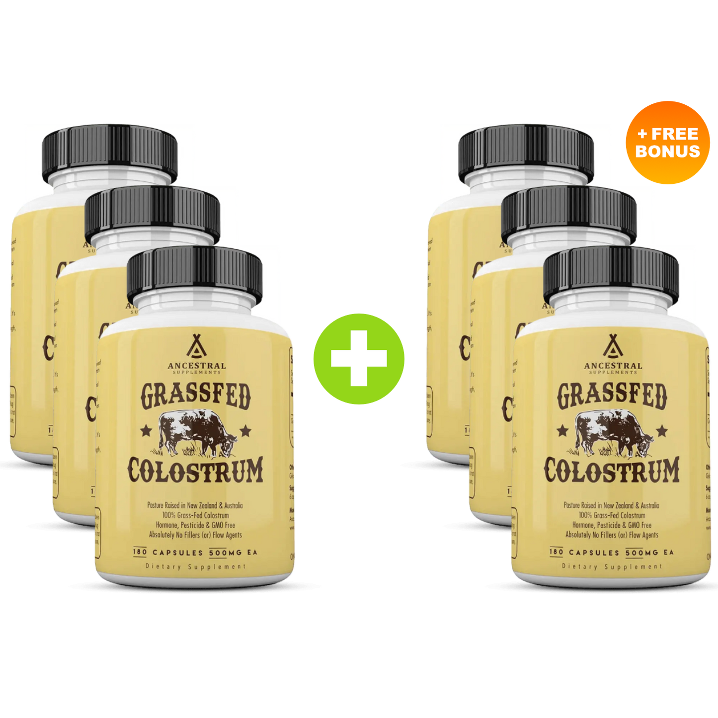 Grass-Fed Beef Colostrum - Buy 3, Get 3 Free