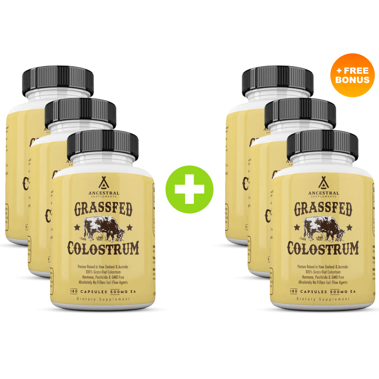 Grass-Fed Beef Colostrum - Buy 3, Get 3 Free