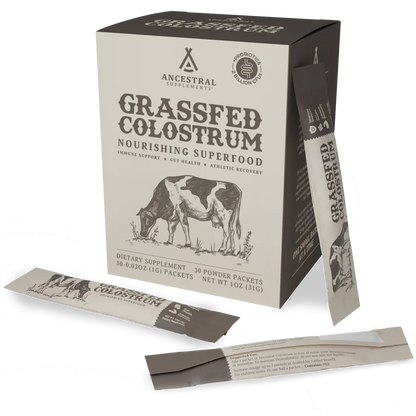Grass Fed Beef Colostrum Stick Packs