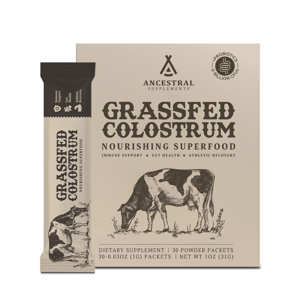 Grass Fed Beef Colostrum Stick Packs