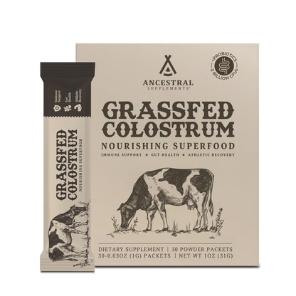 Grass Fed Beef Colostrum Stick Packs