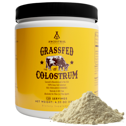 Grass Fed Beef Colostrum Jar