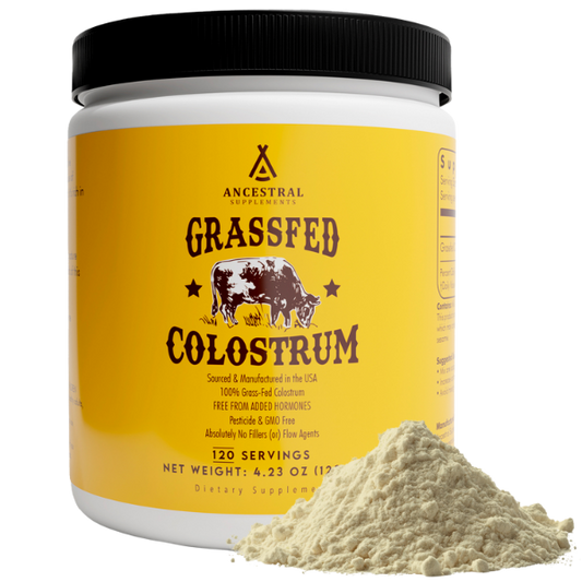 Grass Fed Beef Colostrum Jar