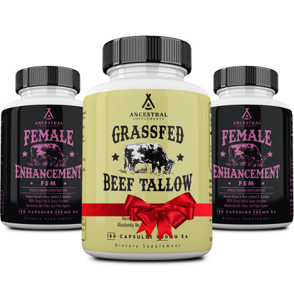 Female Vitality Stack (with FREE Tallow)