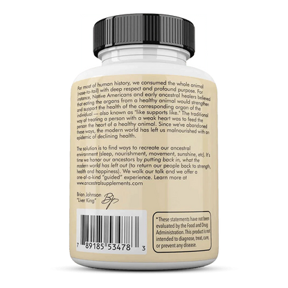 Grass Fed Beef Liver 3-Month Supply | 40% Off + Free Gifts