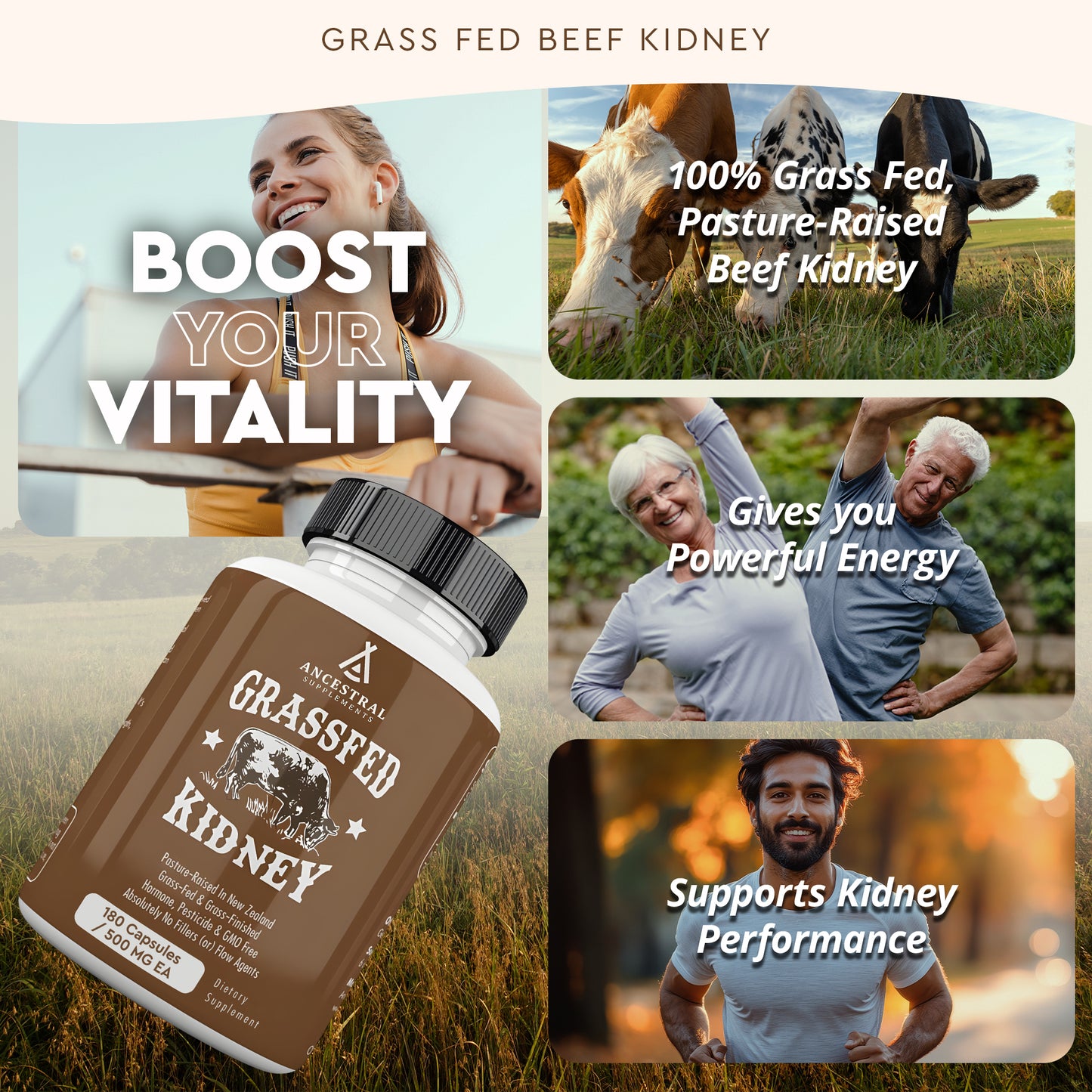 Grass Fed Beef Kidney