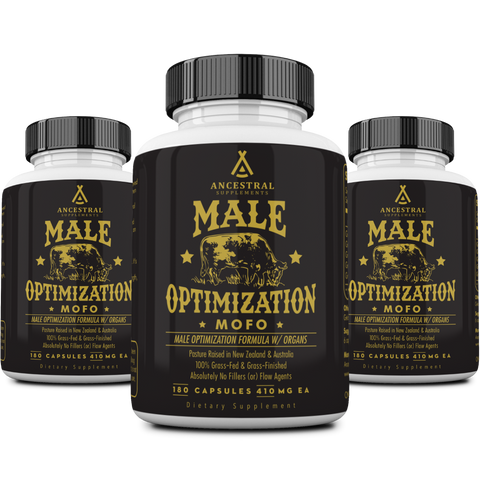 MOFO: Male Optimization Formula with Grass Fed Beef Organs 3-Pack