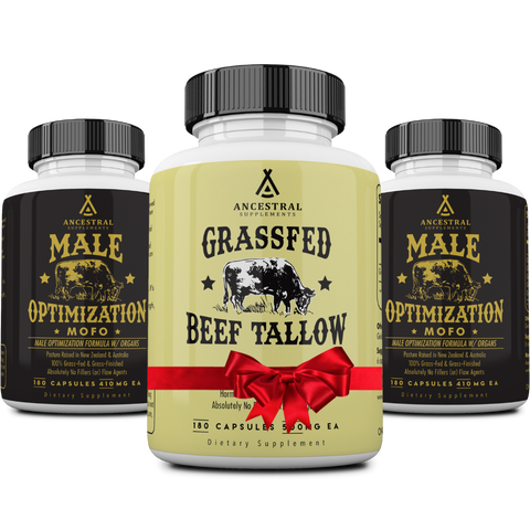 Male Vitality Stack (with FREE Tallow)