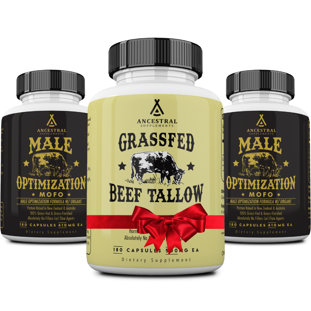 Male Vitality Stack (with FREE Tallow)