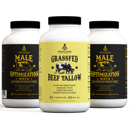 Male Vitality Stack (with FREE Tallow)