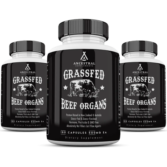 Grass Fed Beef Organs 3-Pack