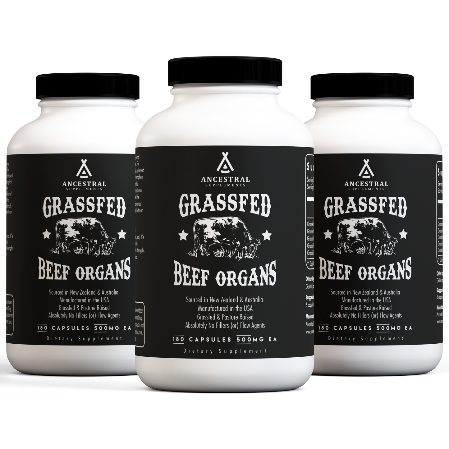 Grass Fed Beef Organs 3-Pack