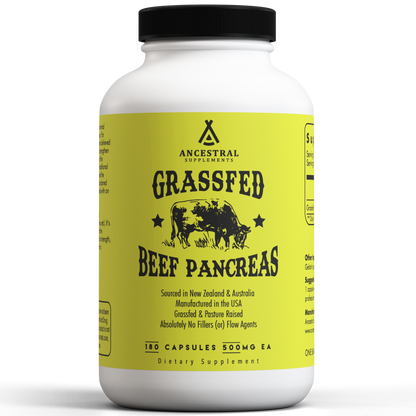 Grass Fed Beef Pancreas