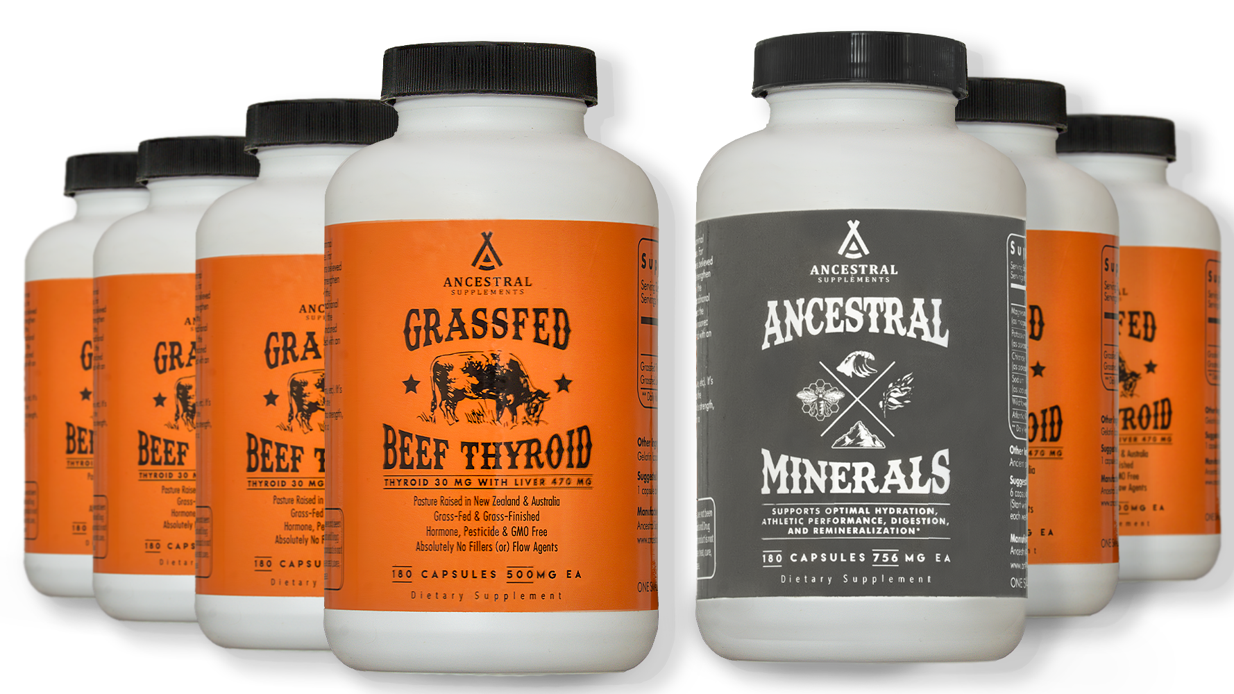 Grass Fed Beef Thyroid Buy 4 Get 2 (Plus Free Minerals) (VIP)