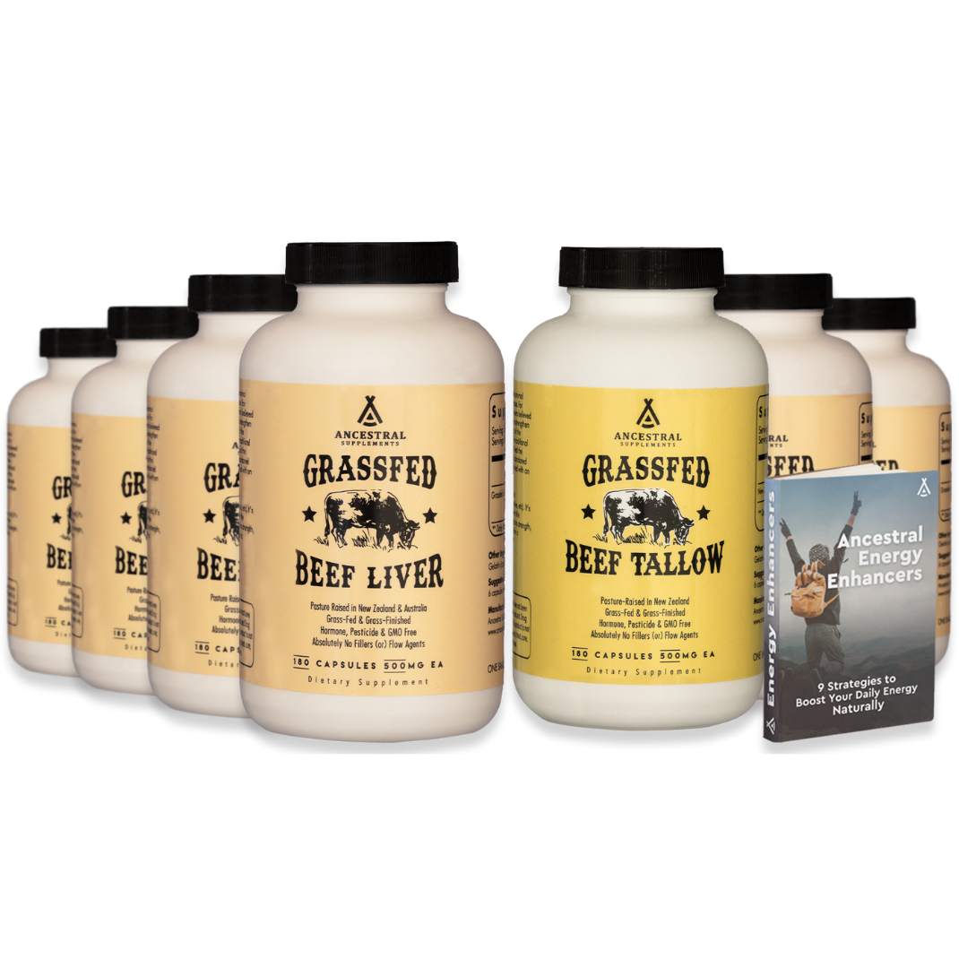Grass Fed Beef Liver Buy 4 Get 2 (Plus Free Tallow) (VIP)