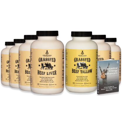 Grass Fed Beef Liver Buy 4 Get 2 (Plus Free Tallow) (VIP)