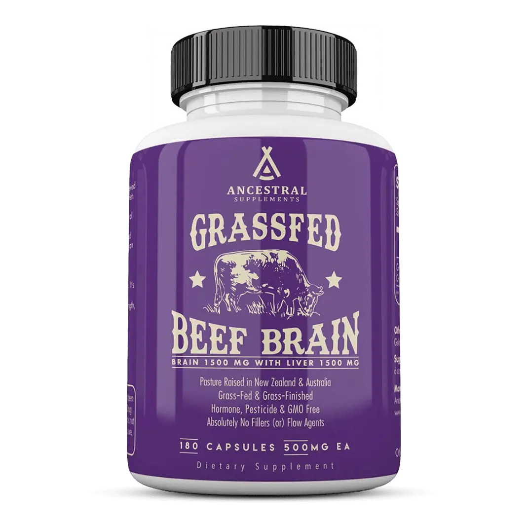 Grass Fed Beef Brain - Default Title - Ancestral Supplements