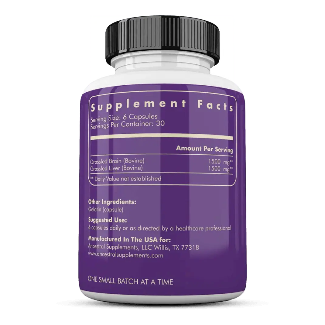 Grass Fed Beef Brain