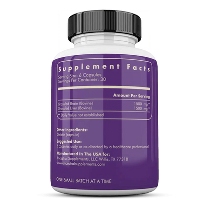 Grass Fed Beef Brain