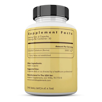 Grass Fed Beef Colostrum