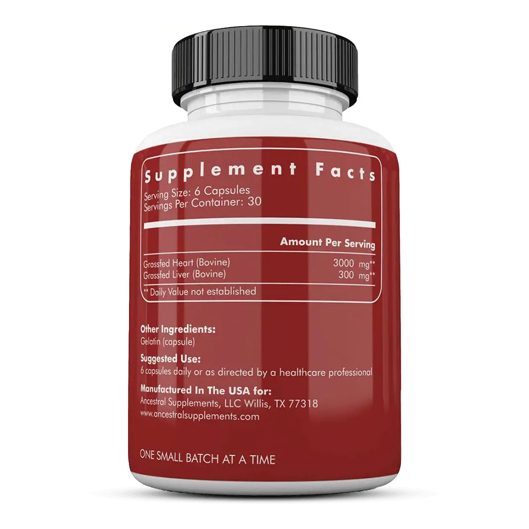 Grass Fed Beef Heart