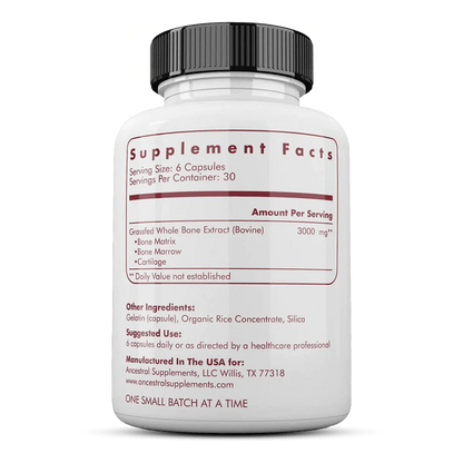 Grass Fed Beef Bone and Marrow