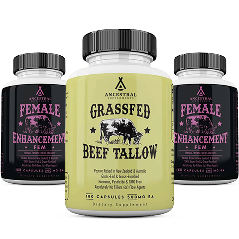 Female Vitality Stack (with FREE Tallow)