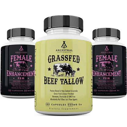 Female Vitality Stack (with FREE Tallow)