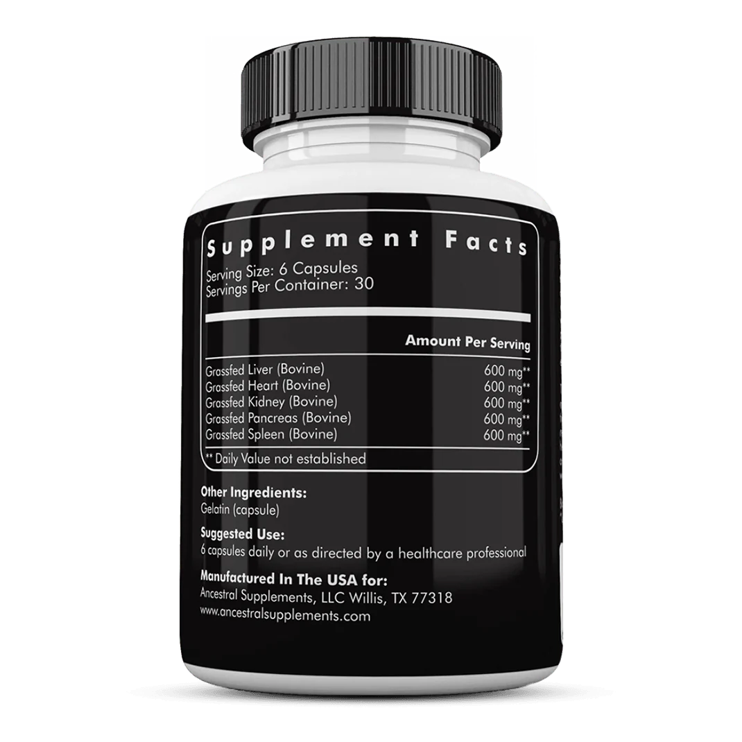 Ancestral Starter Pack Beef Organs