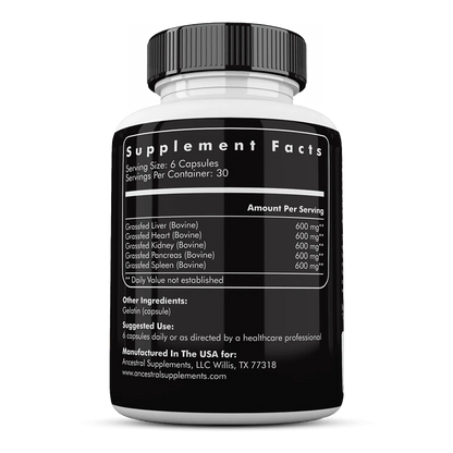 Ancestral Starter Pack Beef Organs