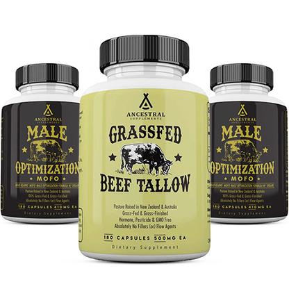 Male Vitality Stack (with FREE Tallow)